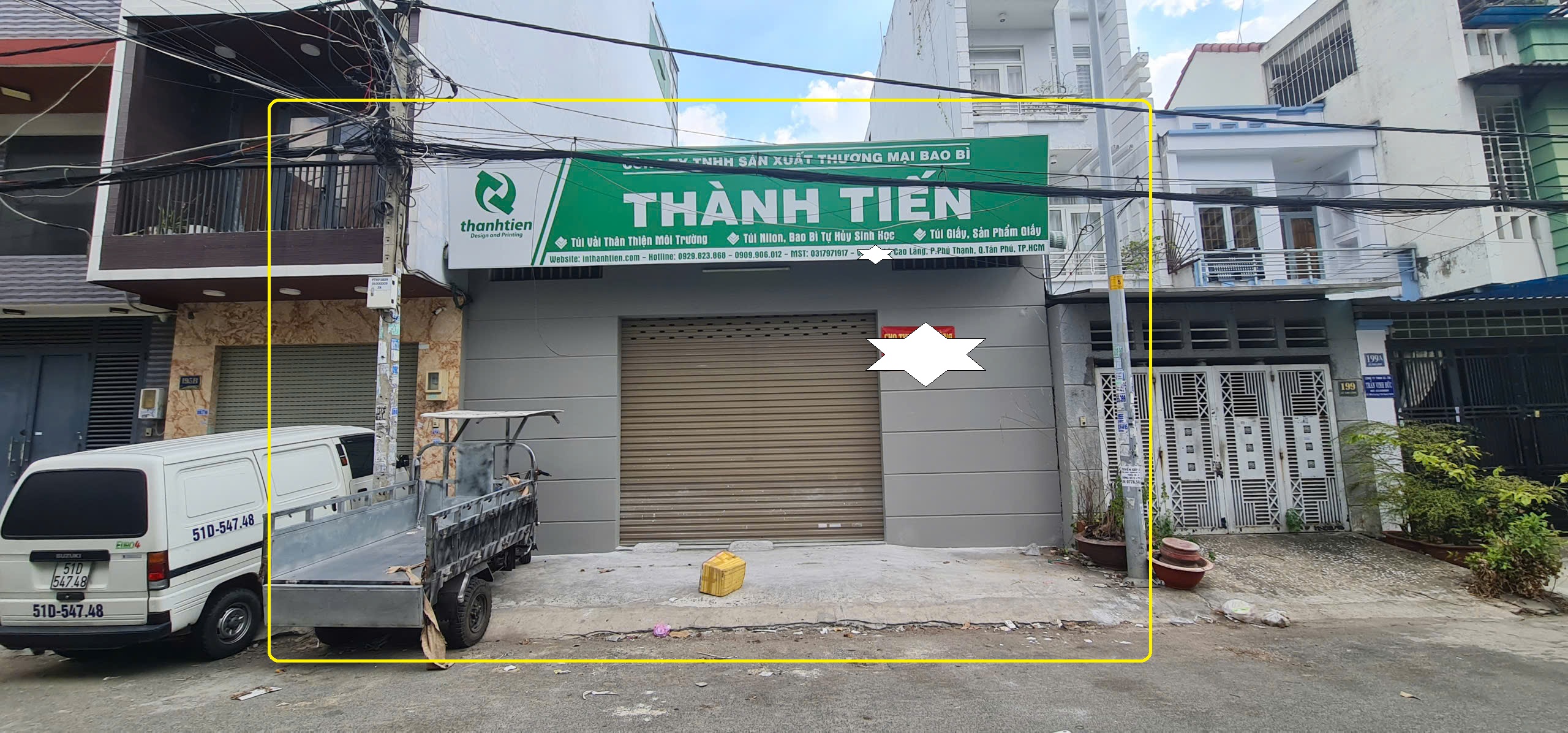Cho thuê nhà mặt tiền Lê Cao Lãng 160m² - NGANG 8M - Ảnh chính